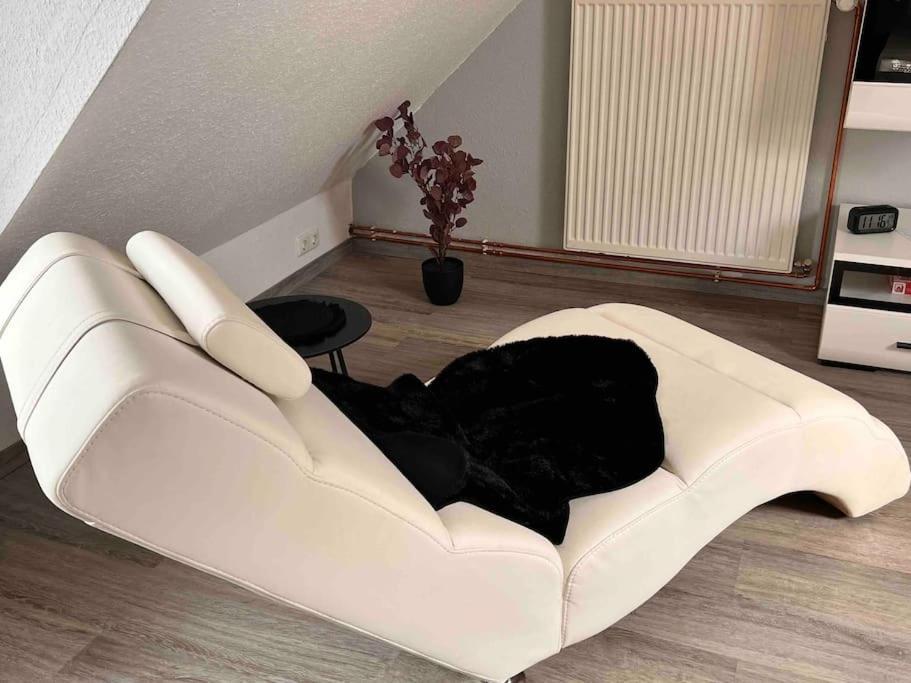 Ferienwohnung „Zur Eule“ ヘッシシュ・オルデンドルフ エクステリア 写真