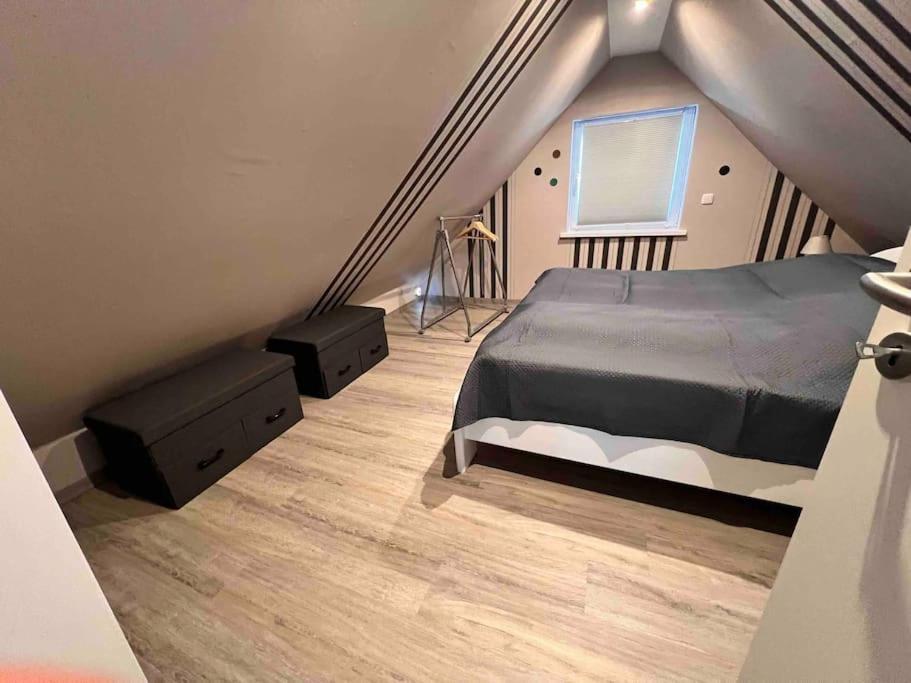 Ferienwohnung „Zur Eule“ ヘッシシュ・オルデンドルフ エクステリア 写真