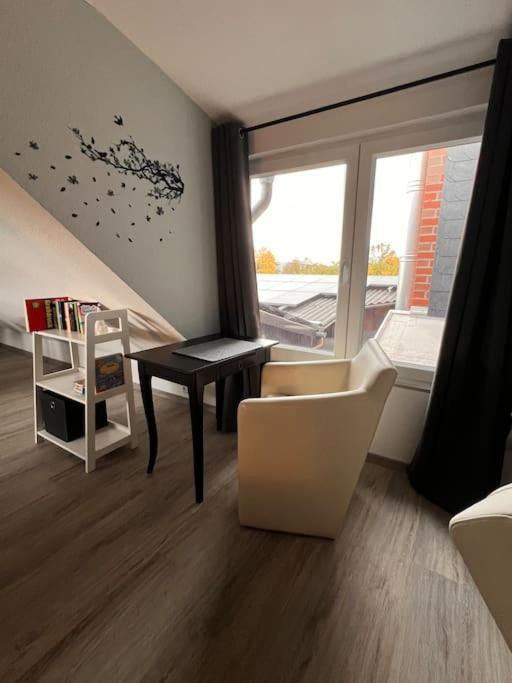 Ferienwohnung „Zur Eule“ ヘッシシュ・オルデンドルフ エクステリア 写真