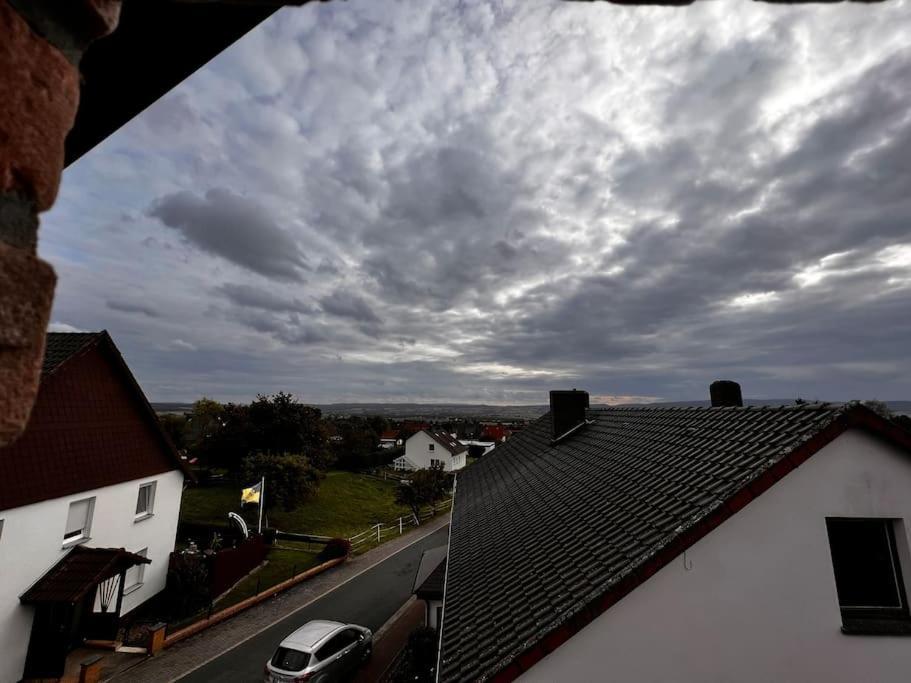 Ferienwohnung „Zur Eule“ ヘッシシュ・オルデンドルフ エクステリア 写真