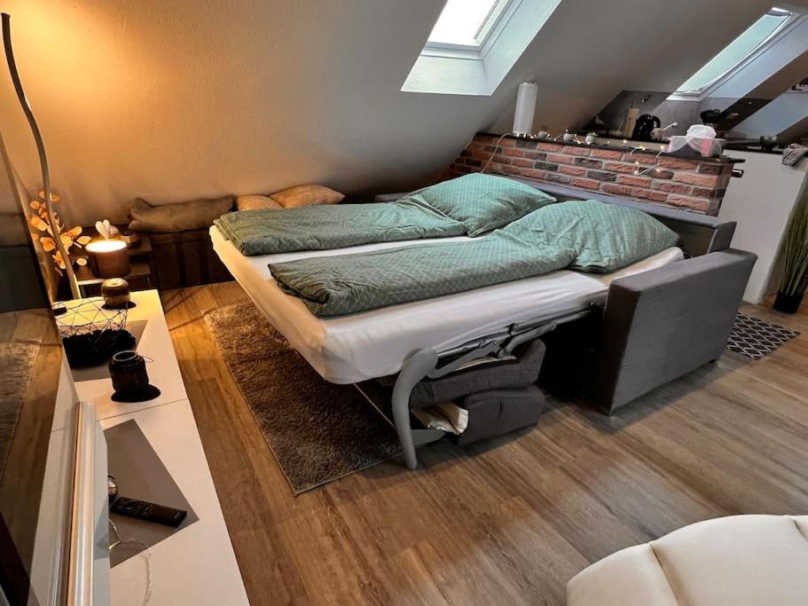 Ferienwohnung „Zur Eule“ ヘッシシュ・オルデンドルフ エクステリア 写真